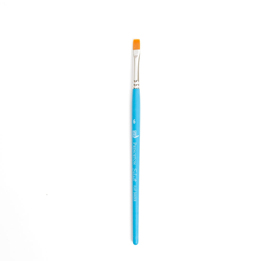 Princeton, Brush, Art & School, Select, Synthetic, Flat Shader, 6, 146057